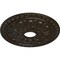 Ekena Millwork Warsaw Ceiling Medallion (Fits Canopies up to 3 1/2"), 18"OD x 3 1/2"ID x 1 3/8"P, Stone Hearth CM18WASHF - alternate 4